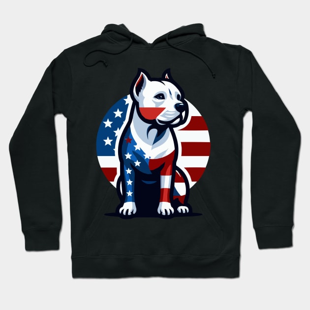 American Staffy Dog Hoodie by JessArty